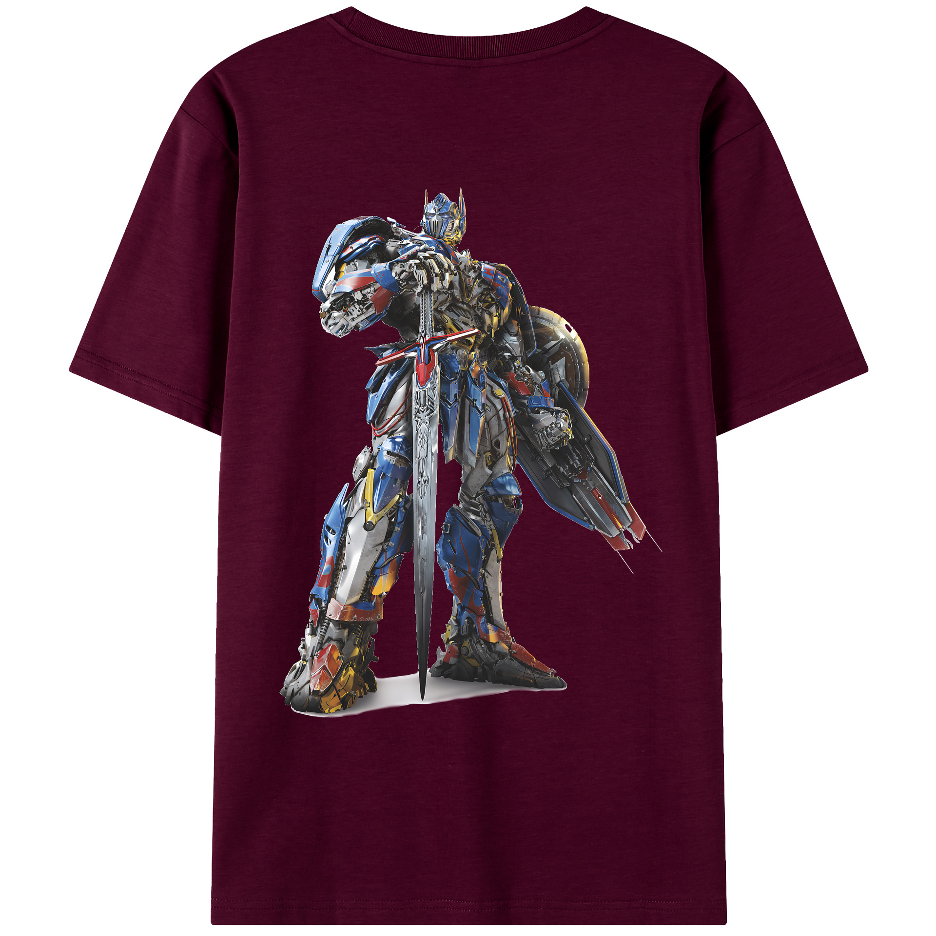 （画像用） Transformers トランスフォーマー レディース半袖Tシャツ(バックプリント)